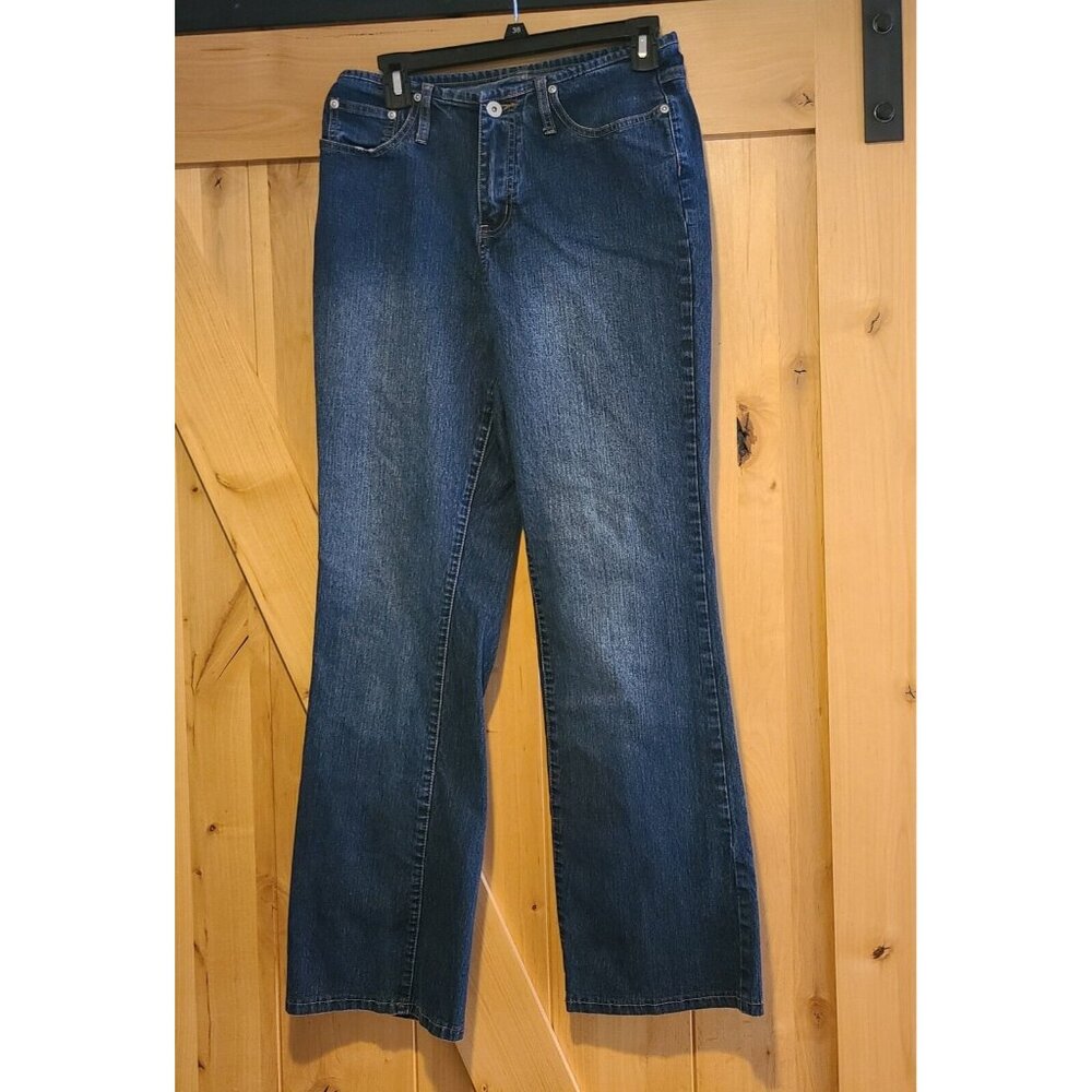 Vintage LA Blues Jeans Womens Size 10 Stretch Bootcut? No Waistband 28x30.5"